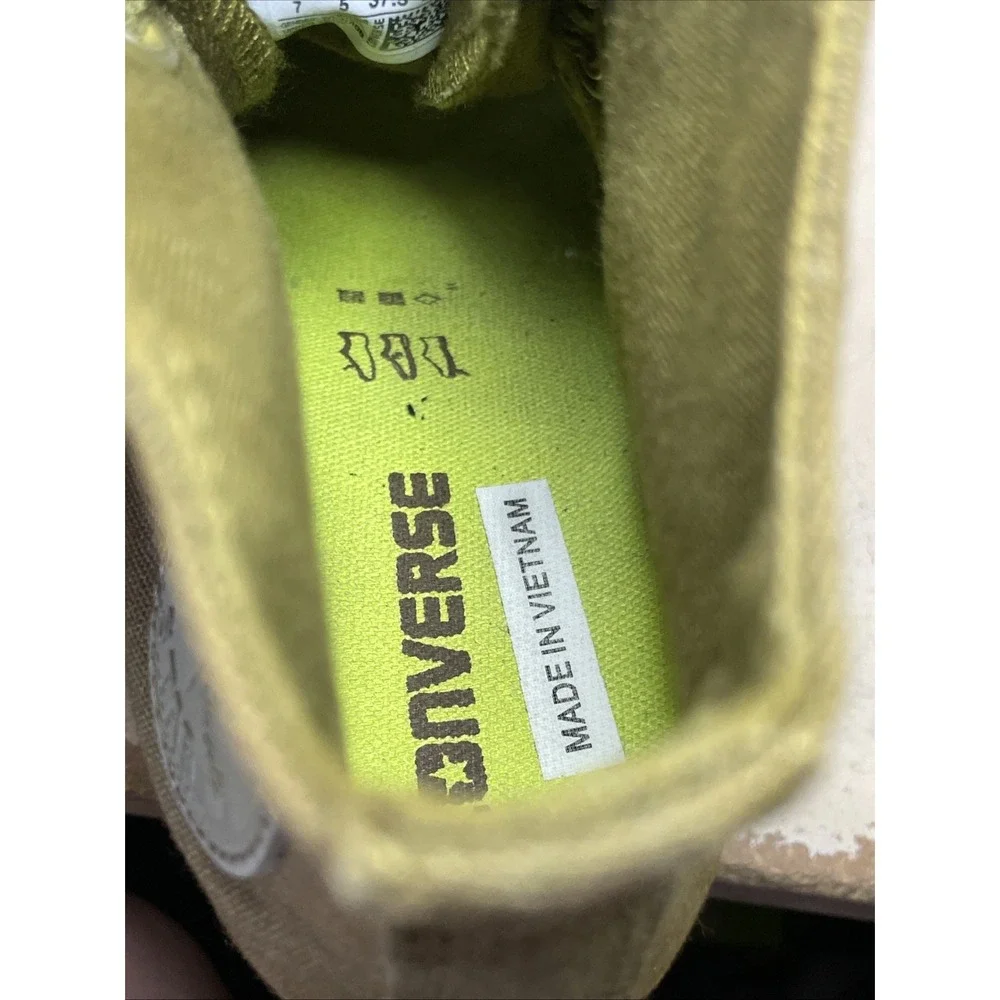 army green high top converse women's READ